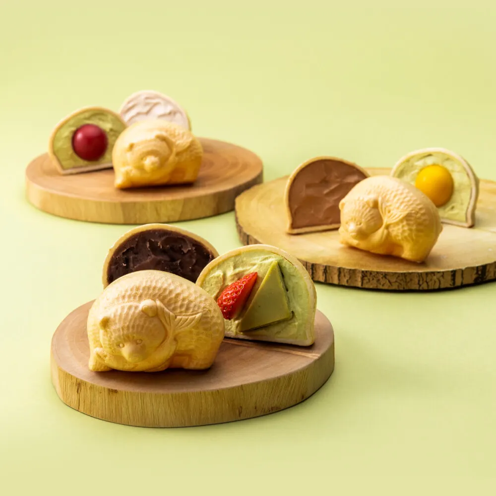 佐藤堂「ピスタチオの北海道熊もなか」