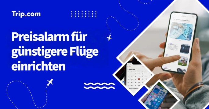 Preisalarm für günstigere Flüge einrichten