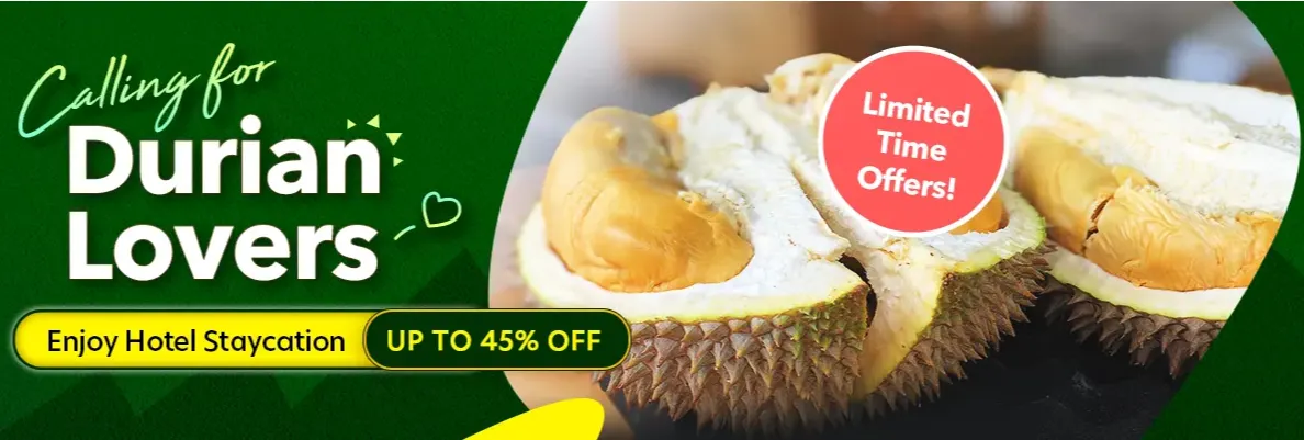 live super travel promo code Up to 45% off travel deals for durian lovers!