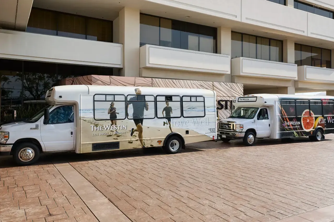 Shuttle car - Hotels near LAX with Shuttle
