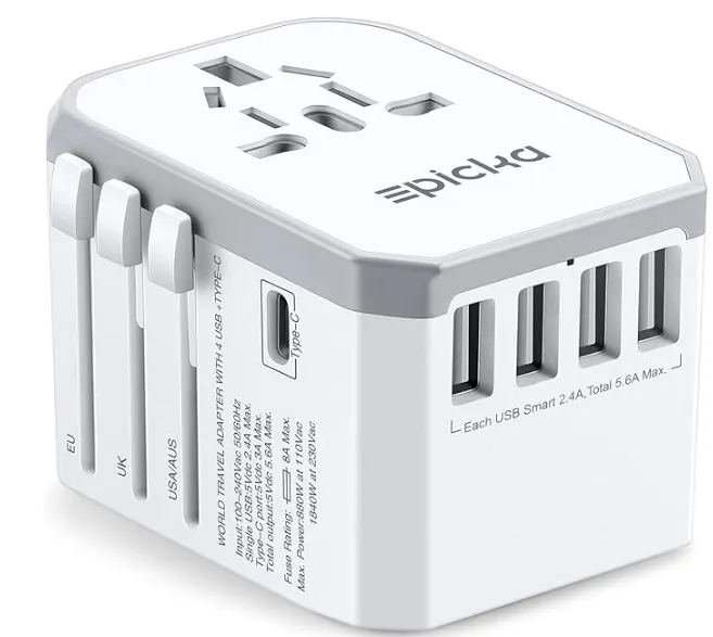 international travelling adapter