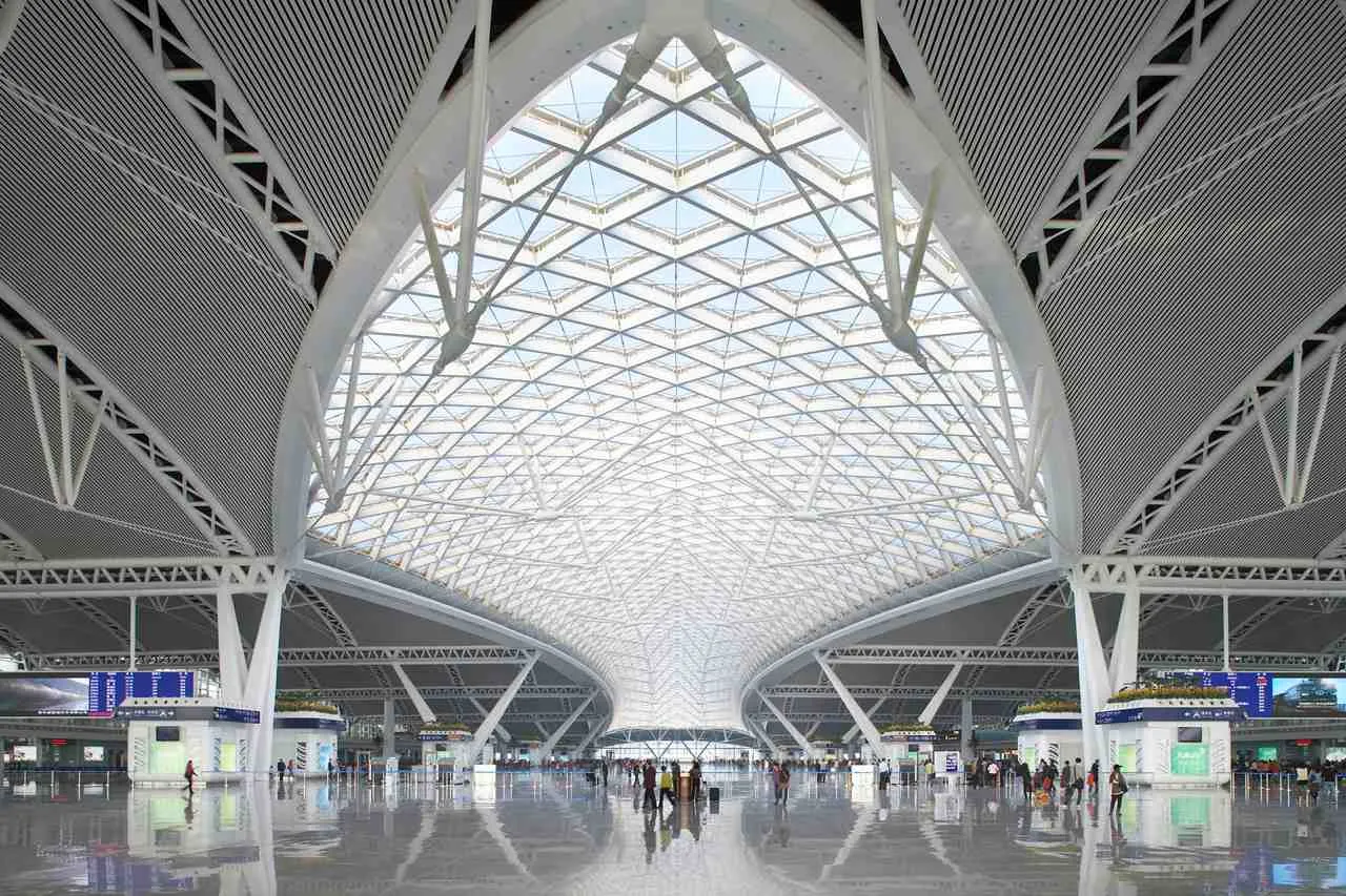 China Train Station Layout