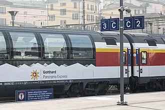 รถไฟสวิส 4.Gotthard Panorama Express