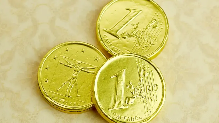 カファレル ユーロコインチョコレート／Caffarel