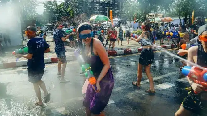 清邁潑水節