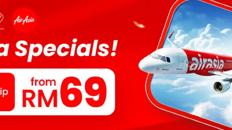 Trip.com Promo Code Malaysia: AirAsia Specials: All-in Fare Round Trip starts from RM69
