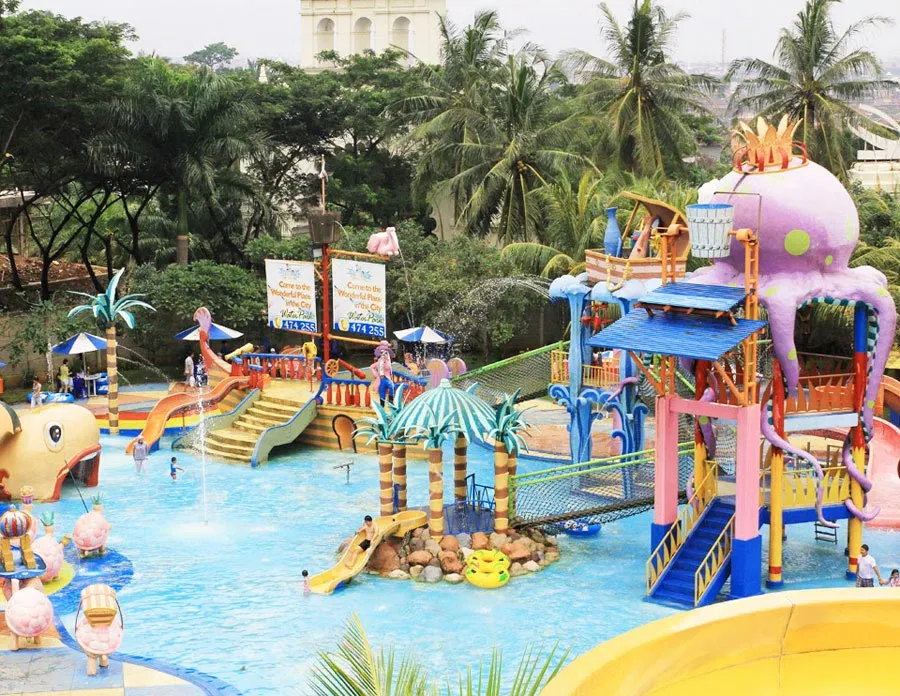 Tempat Wisata di Bandar Lampung-Water Park Citra Garden