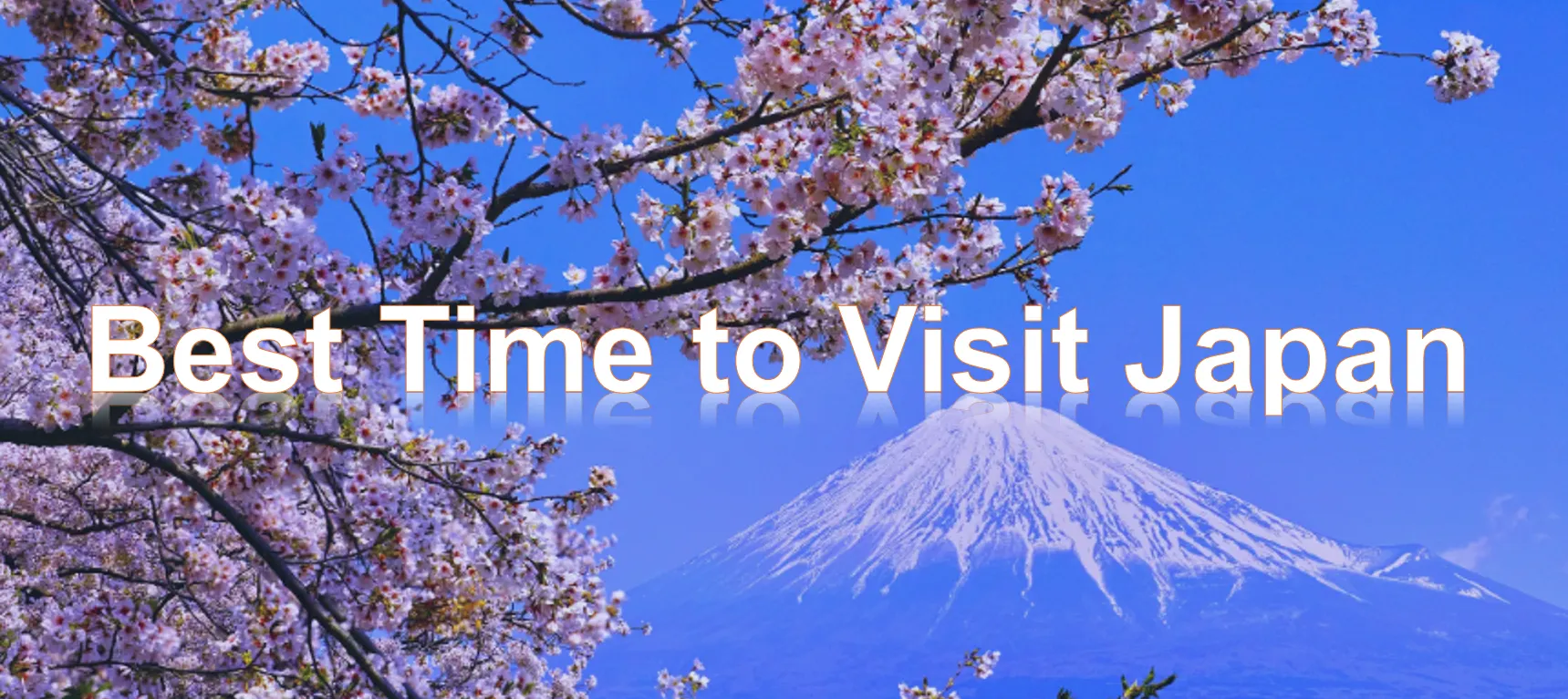 Best time to visit Japan