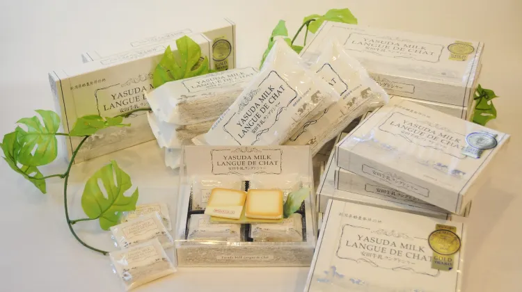 安田牛乳ラングドシャ