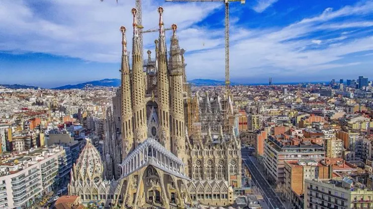 バルセロナのサグラダ・ファミリア