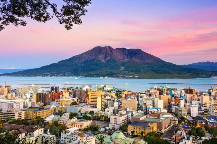 鹿兒島氣溫 - 櫻島