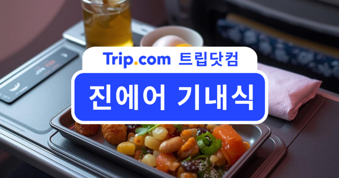 진에어 기내식 메뉴, 가격, 주문 가능 여부 총정리 | 트립닷컴