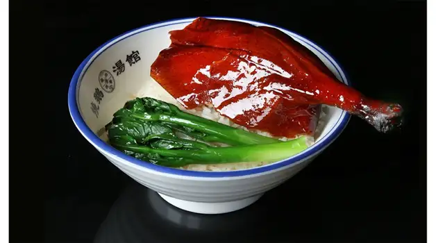 鼎尚燒鵝湯館 原隻醬皇燒鵝脾飯