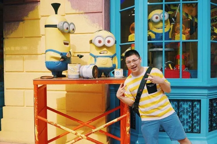 บรรยากาศภายใน Universal Studios Singapore
