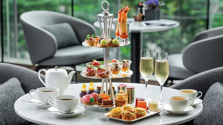 香港JW萬豪酒店餐廳推介 | The Lounge