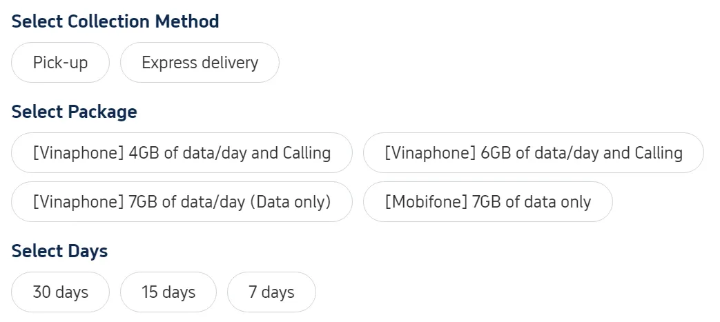 Vietnam SIM Card on Trip.com
