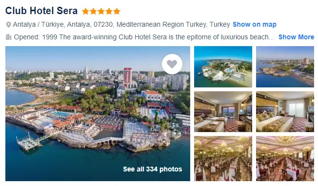 Club Hotel Sera