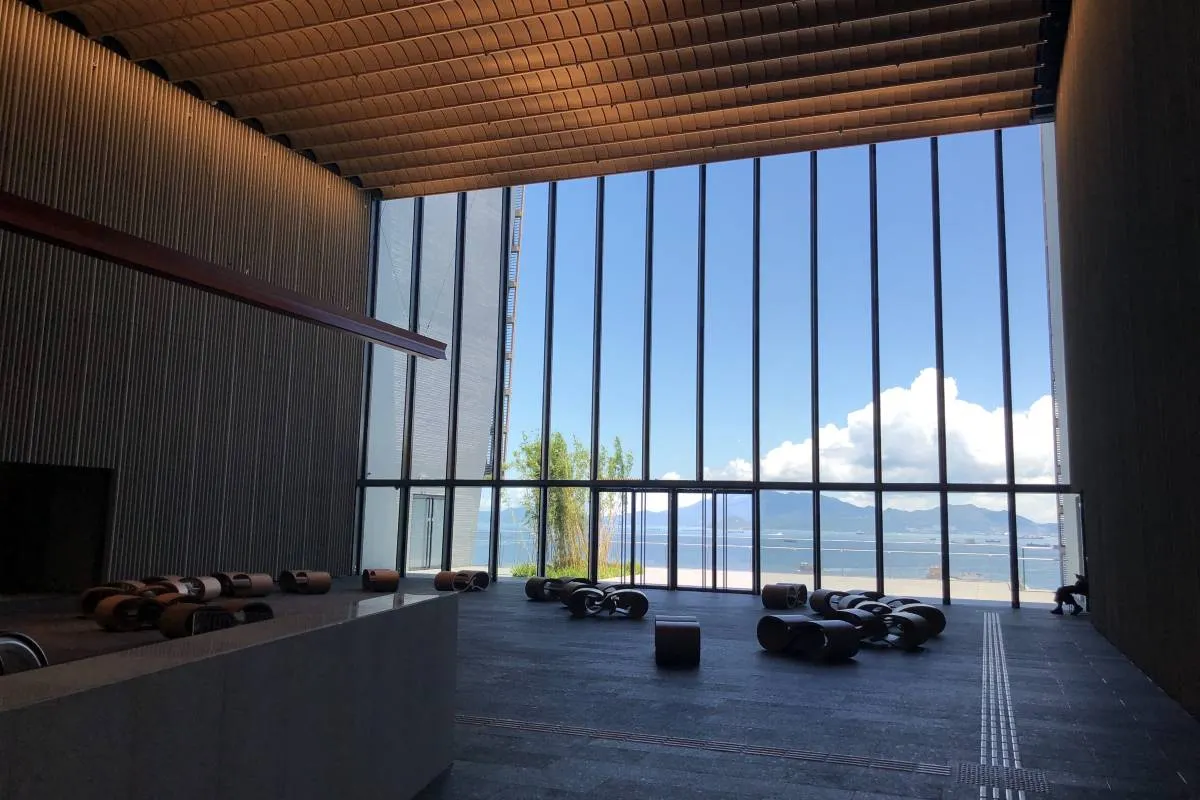 香港故宮文化博物館外的景观