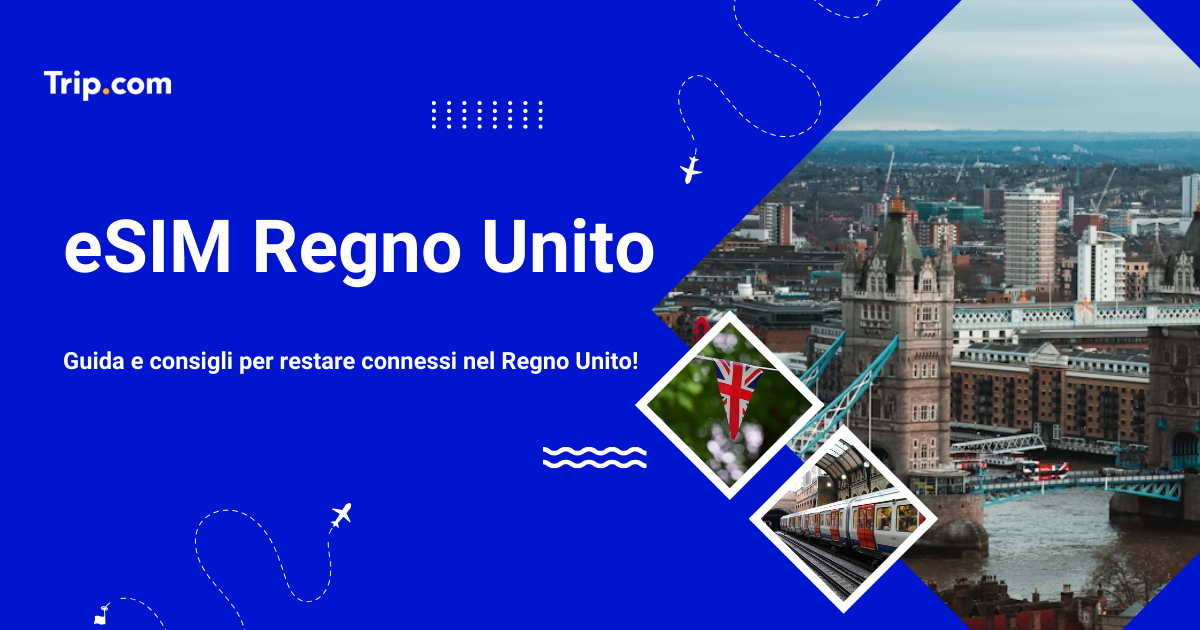 La migliore eSIM per Regno Unito da 0,33 €