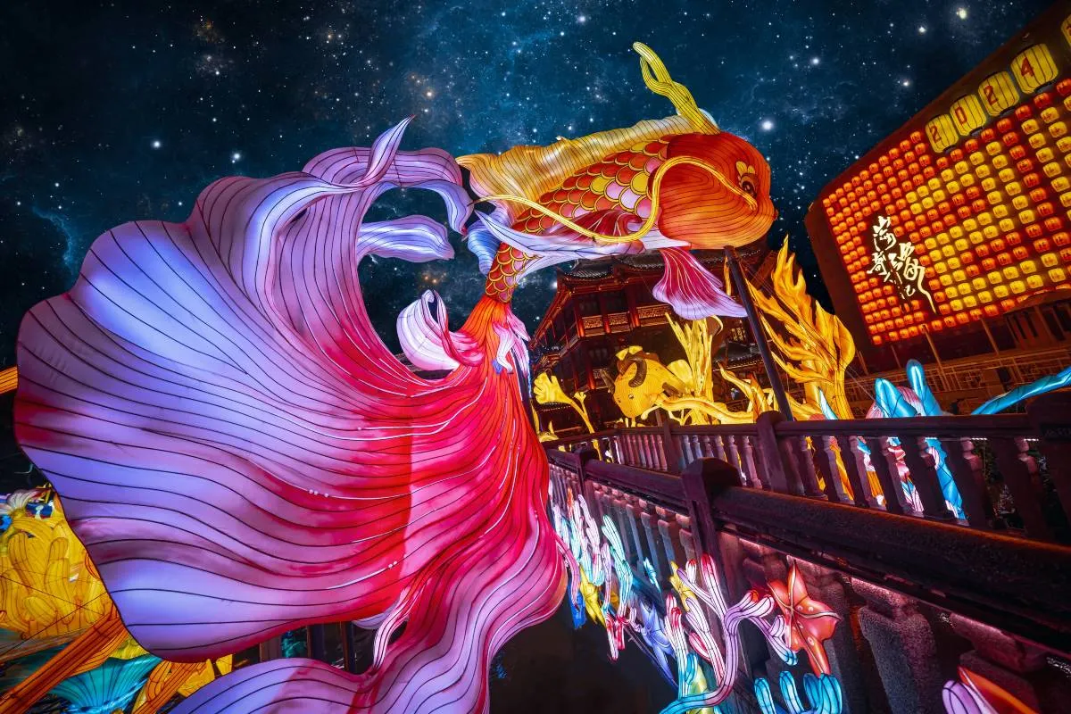 花燈2025年豫園民俗藝術燈會