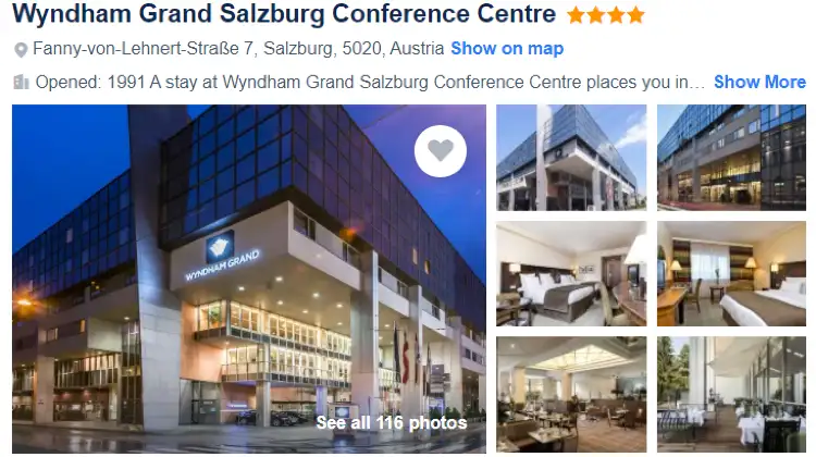 Wyndham Grand Salzburg Conference Centre