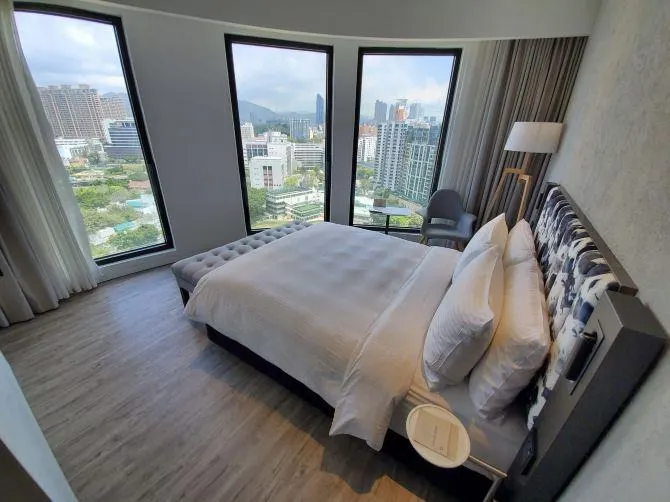 佐敦美食-晉緻酒店”客房景觀