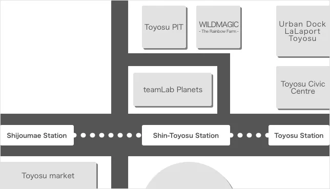 How to go to teamLab Planets TOKYO