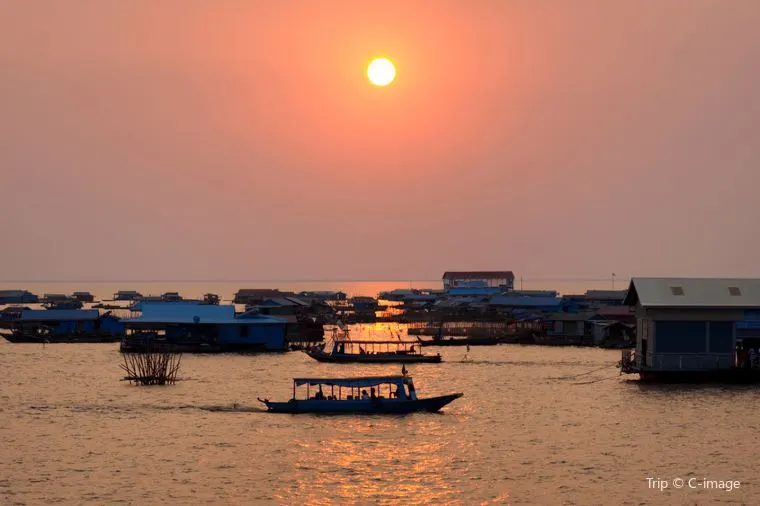 柬埔寨氣溫 - 洞裏薩湖