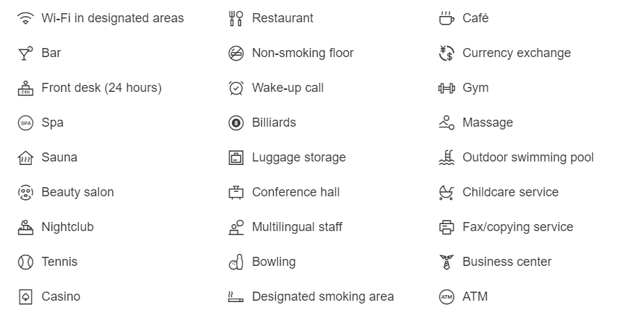 The Cosmopolitan of Las Vegas Amenities