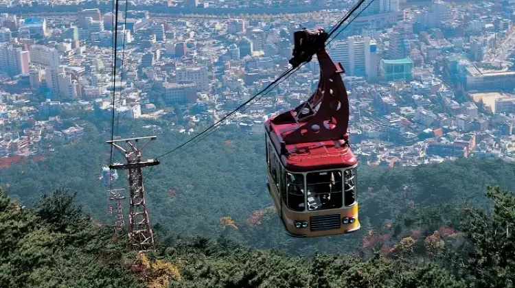 南山ケーブルカーには最高の景色が待っている
