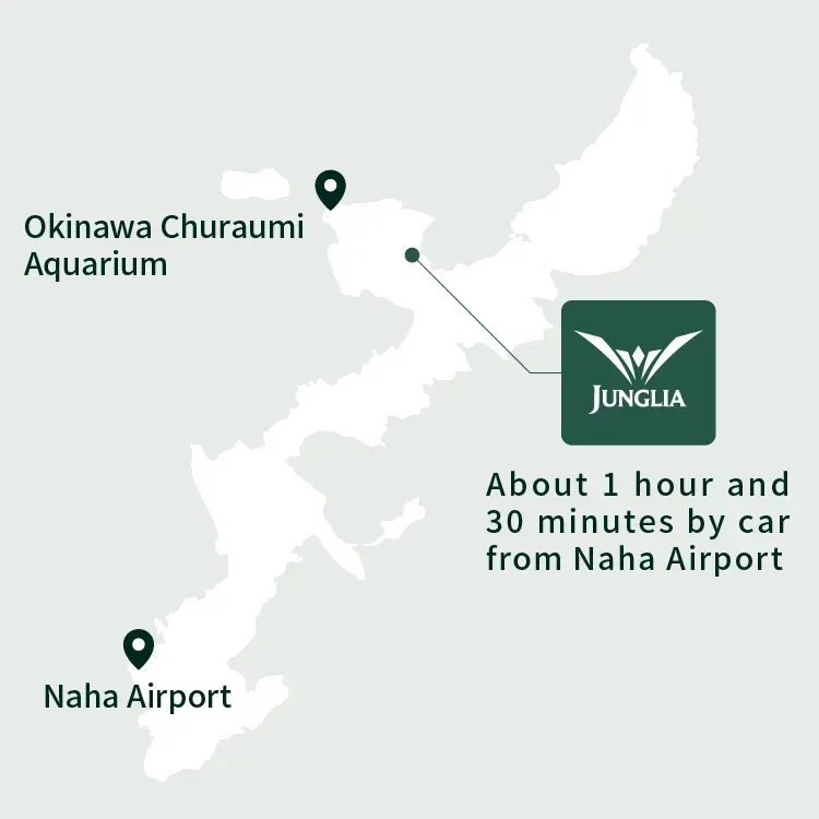 Di Mana JUNGLIA OKINAWA?