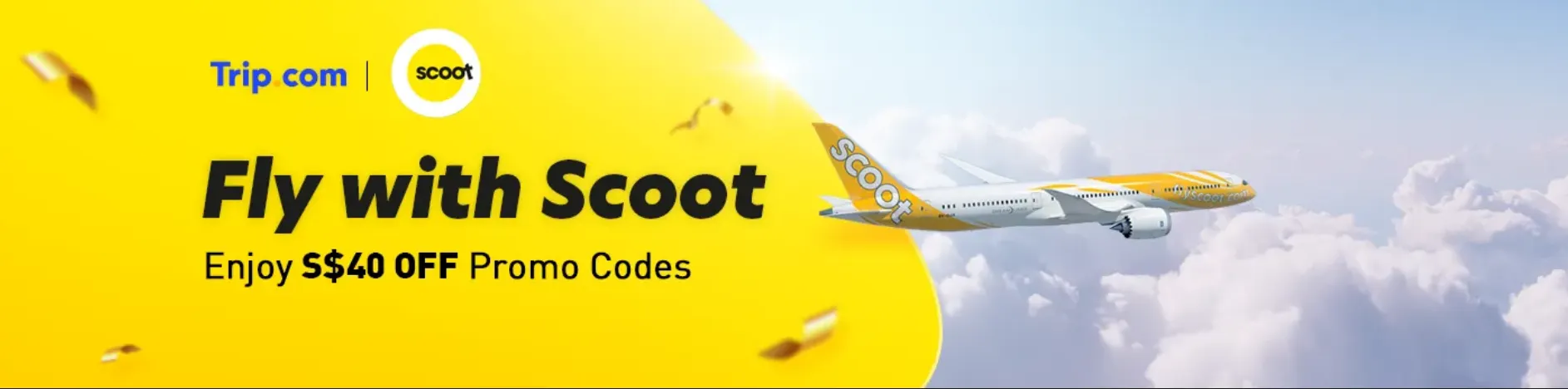 Trip.com Promo Code Singapore: Fly with Scoot