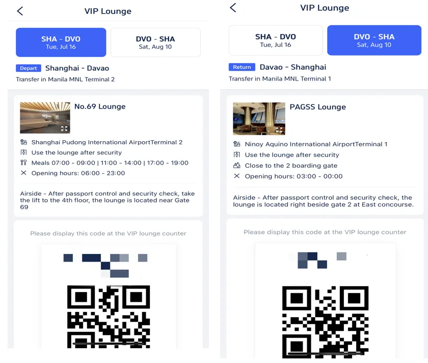 Trip.com VIP Lounge Access Code