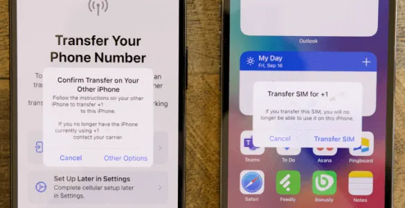 How to Transfer eSIM from one iPhone to Another