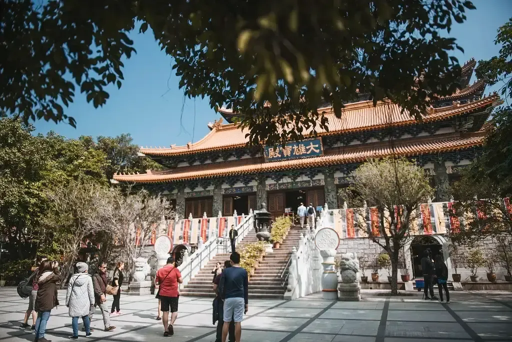 Things to do at Ngong Ping 360: Explore Po Lin Monastery