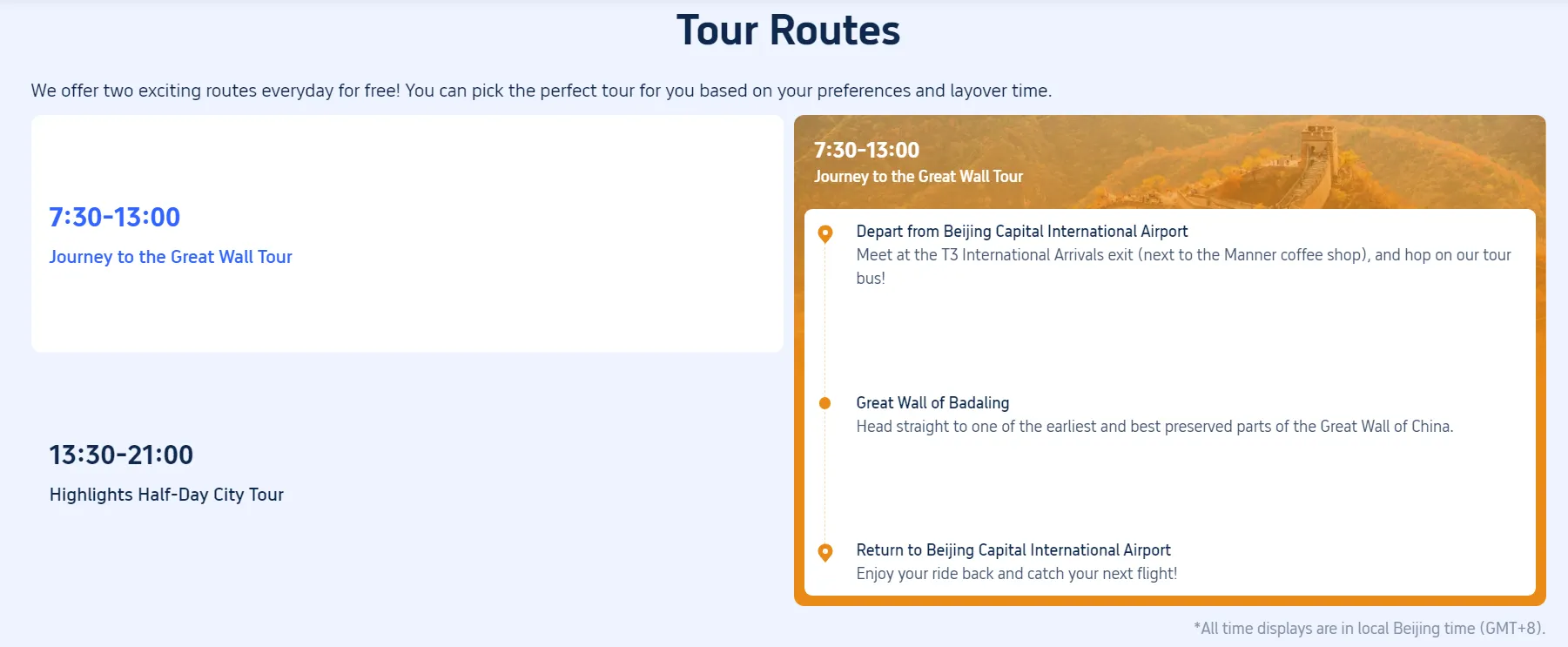 Beijing Layover Tour