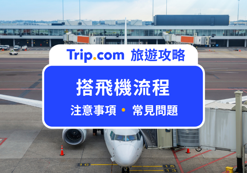 搭飛機流程有哪些？新手出國搭飛機必看攻略！登機報到、托運安檢全教學 | Trip.com