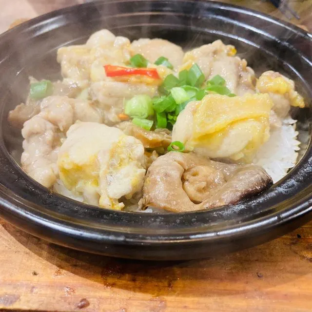馬鞍山點煲羅漢齋煲加白飯