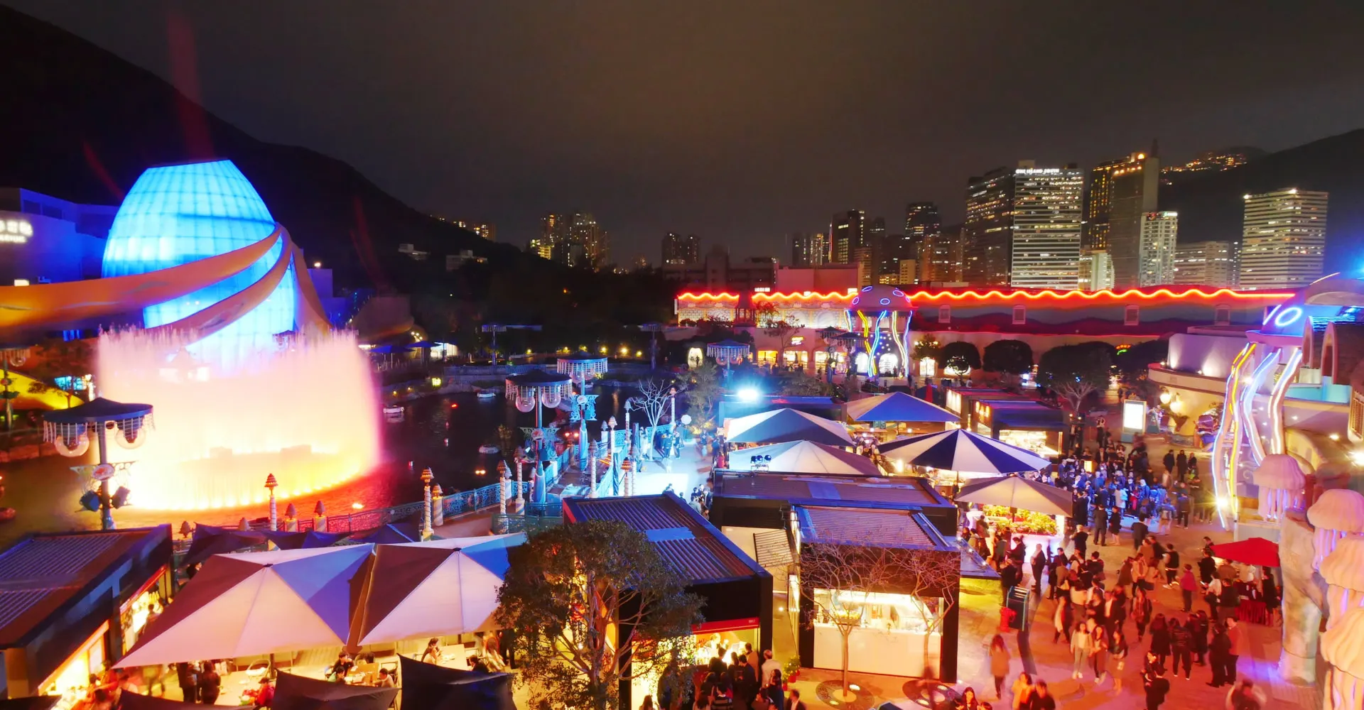 Essen im Ocean Park Hong Kong