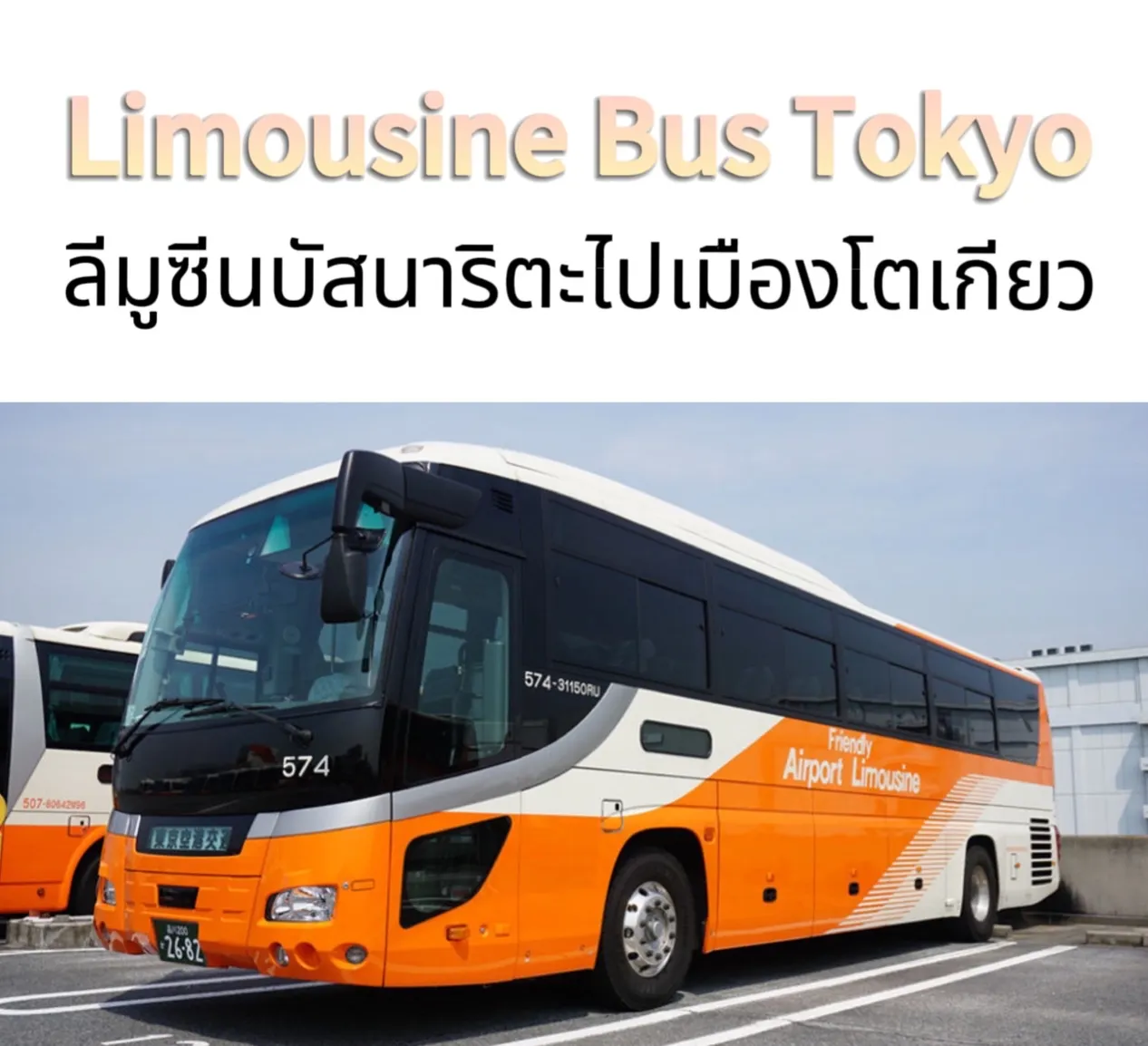 รถบัสลีมูซีน(Limousine Bus Tokyo)