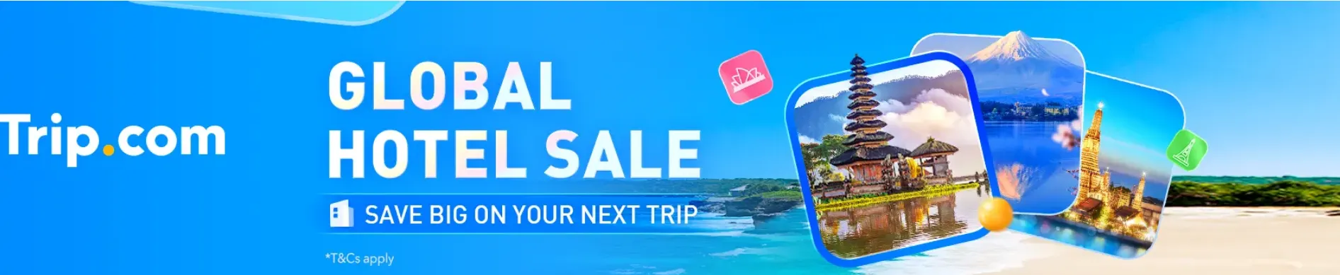 Trip.com Promo Code Australia: Global Hotel Sale: up to 50% OFF