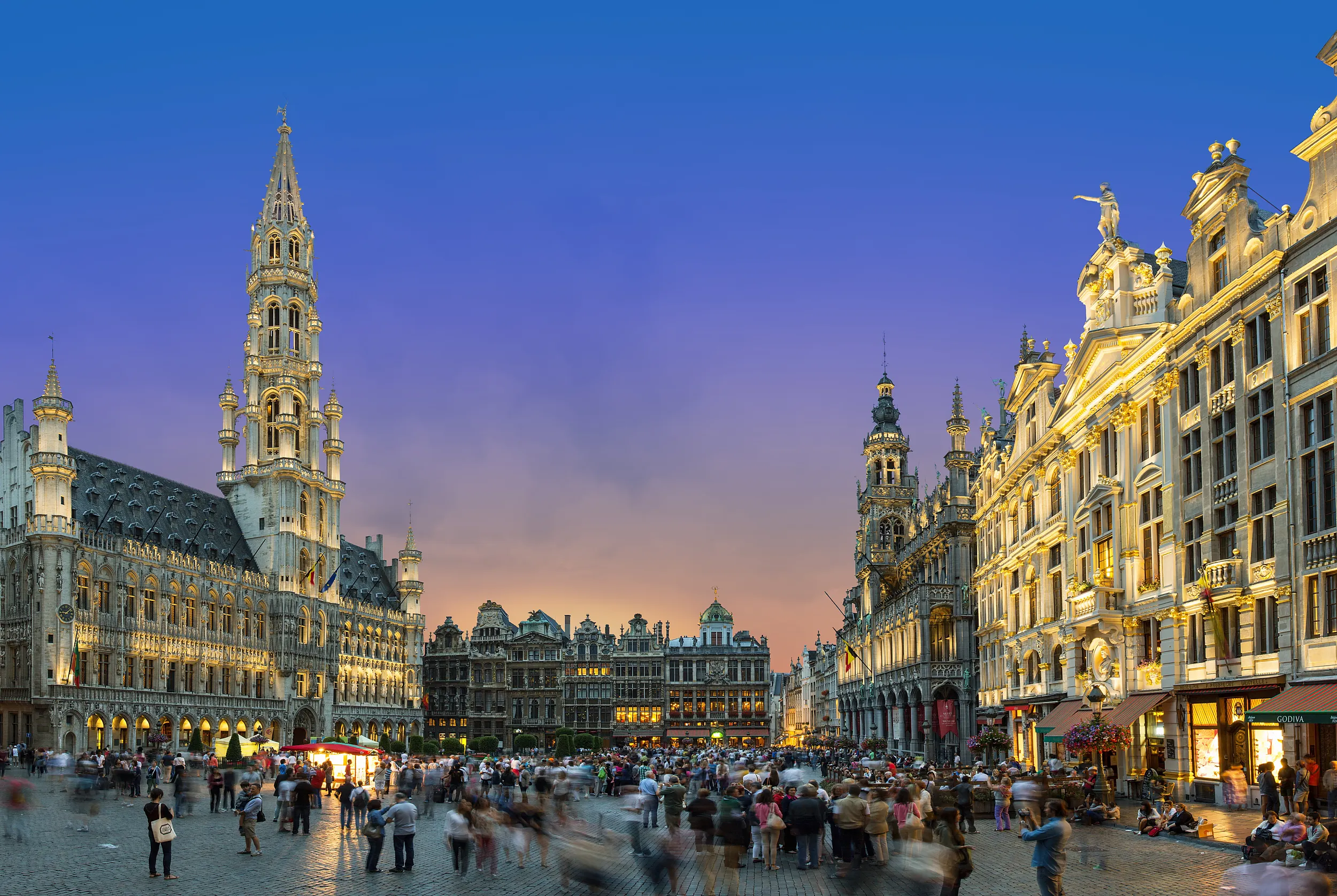 Zug nach Brüssel, Grand-Place/Grote Markt