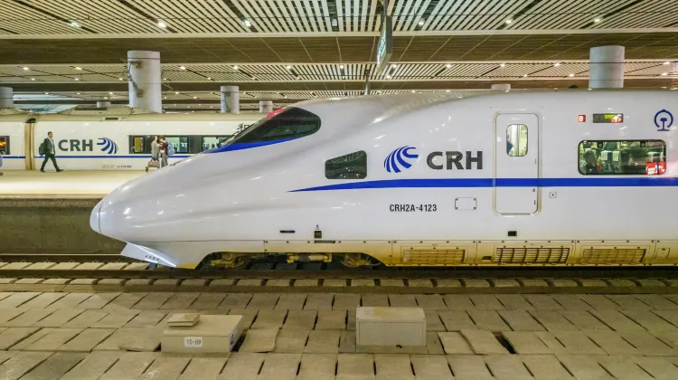 Exterior of China High-Speed Train