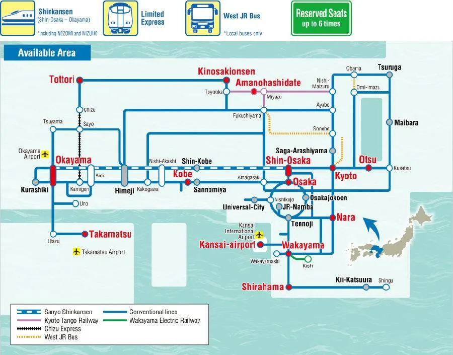 Osaka JR Additional Routes