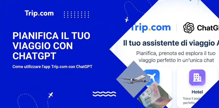 Come usare Trip.com su ChatGPT per pianificare i tuoi viaggi