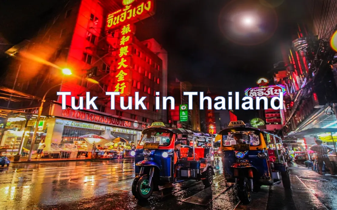  Tuk Tuk in Thailand