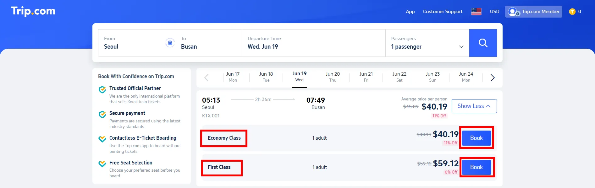 How to Book KTX Ticket Online