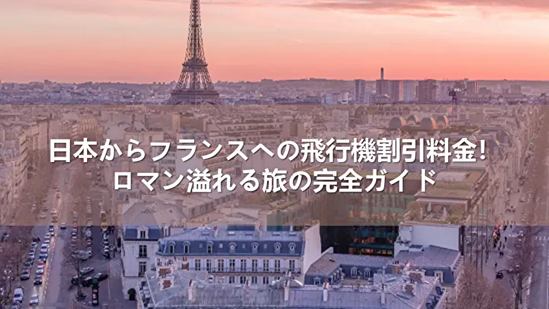 日本からフランス 飛行機 料金