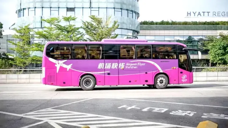 深圳空港から市内へ｜空港バス