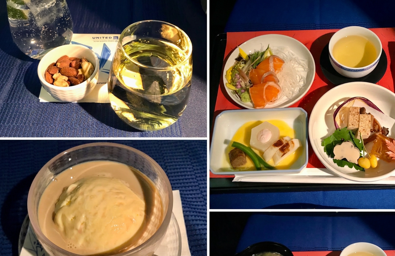 ユナイテッド航空の機内食に関する口コミ・評判